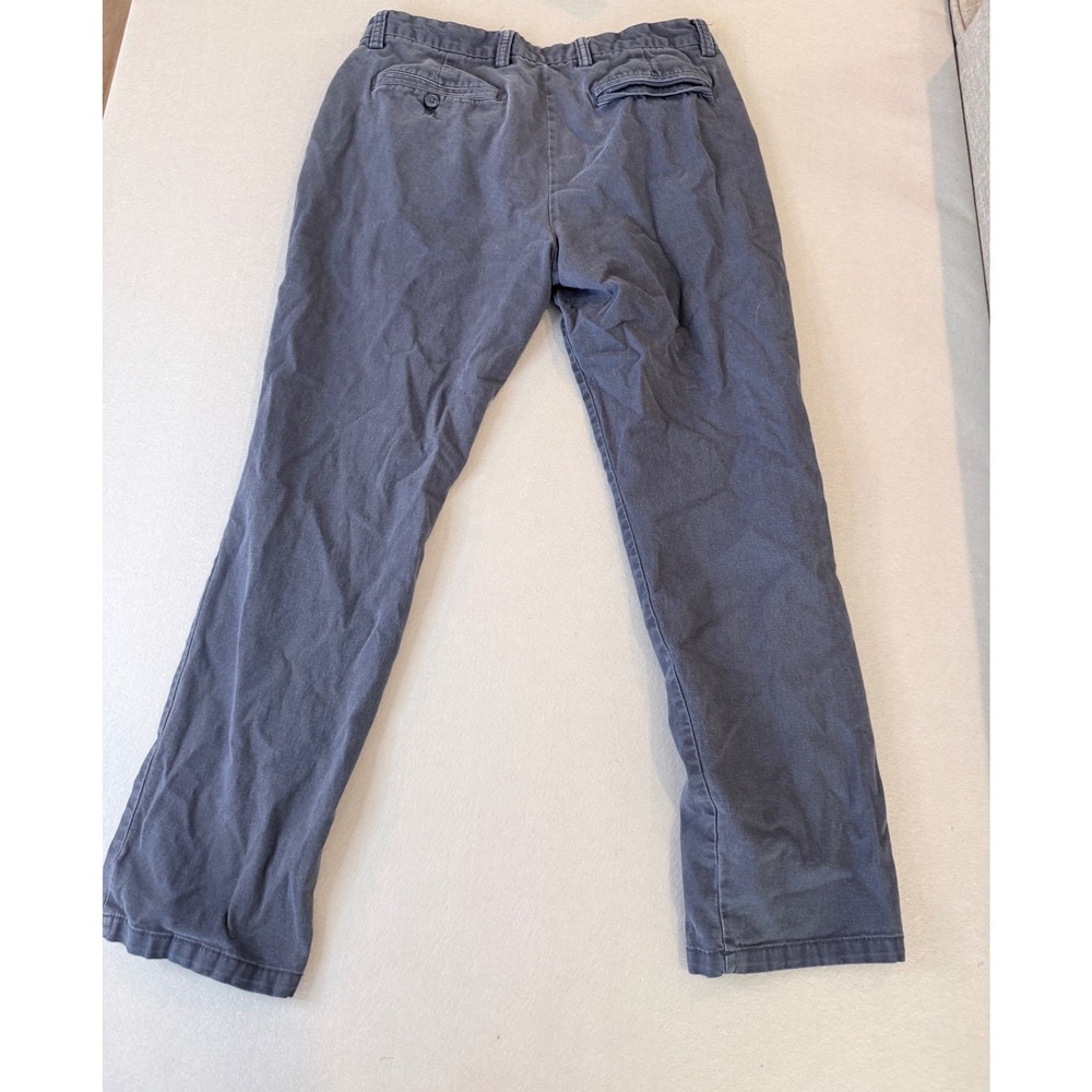 Old Navy Ultimate Straight Built-In Flex Chino Pants Navy Blue 31x30 Mens - Picture 6 of 6